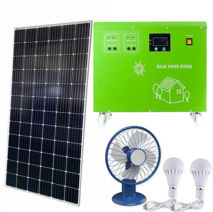 Fra gitteret solenergisystem