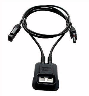 Fleksible solcellepaneler IP67 -koblingsboks