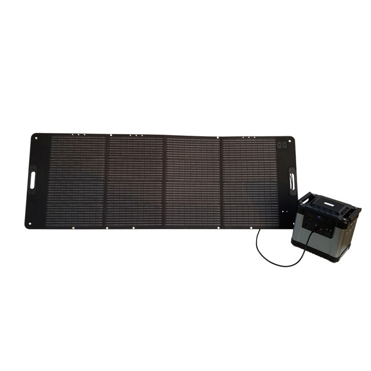 200W bærbart solcellepanel