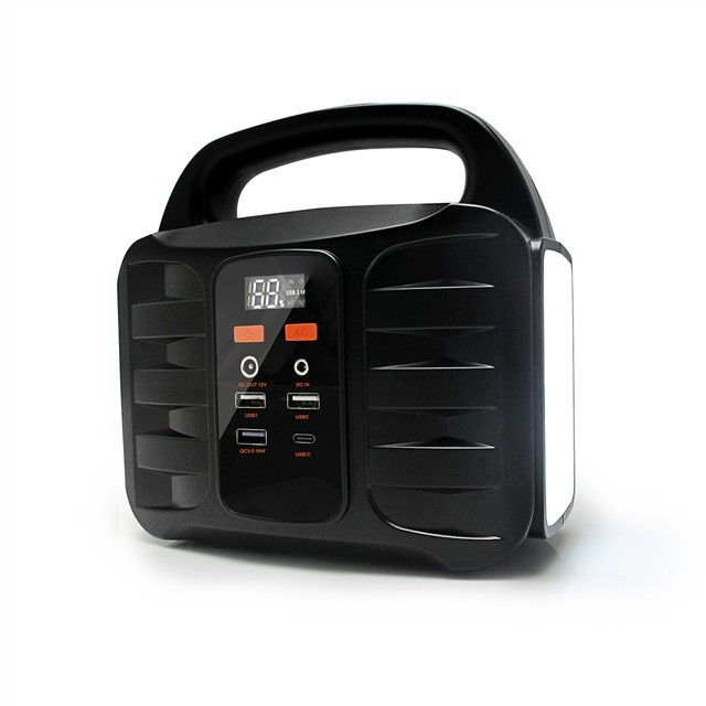 Solpanel bærbart kraftværk