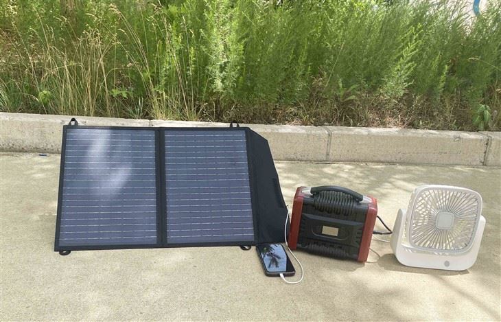 30W foldning solcellepanel