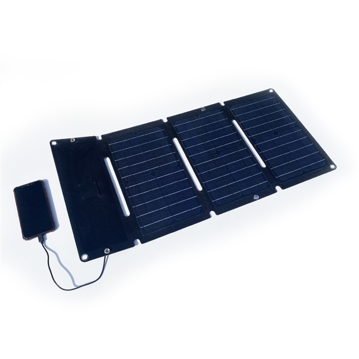 30W mini foldning solcellepanel