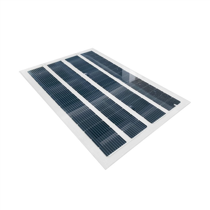 Dobbelt glas mono solcellepanel